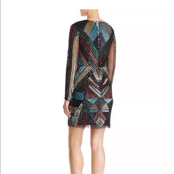 Aidan Mattox Embellished Cocktail Dress - Picture 3 of 9